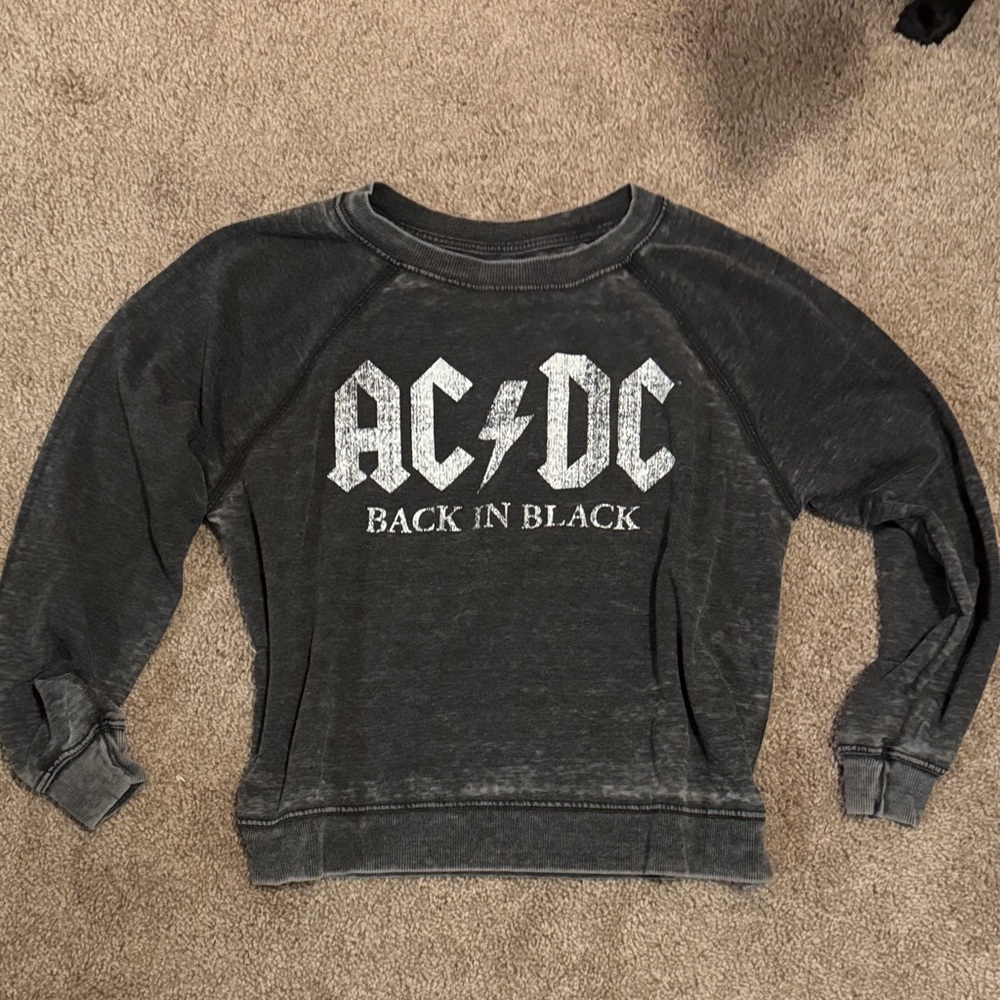 AC/DC Back in Black Sweatshirt